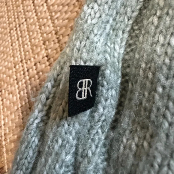 BANANA REPUBLIC weave sweater - chenille-like. Weave pattern. Size L - Picture 6 of 11